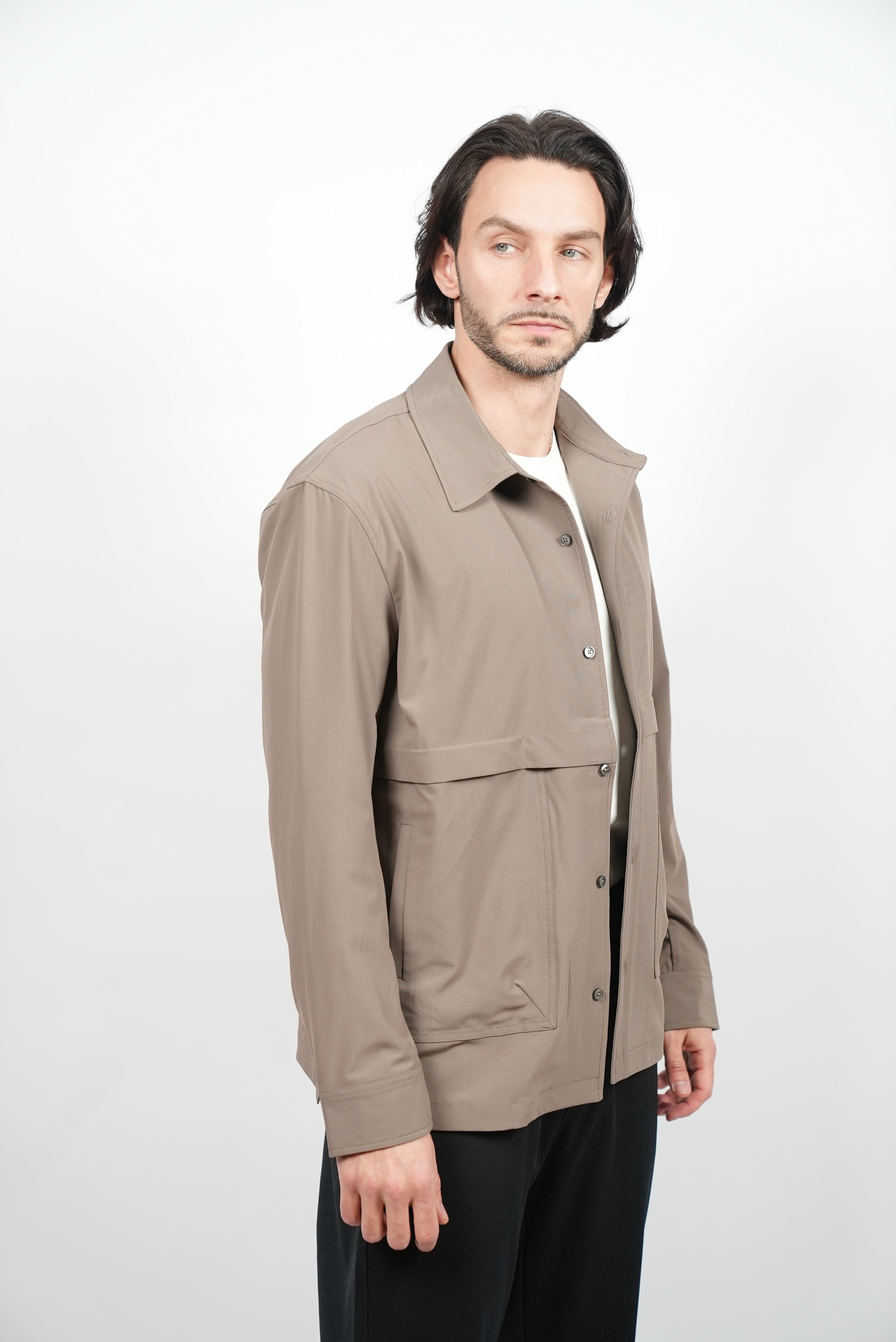 TECH FABRIC CAUSAL VOYAGER JACKET